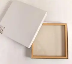 未使用　ボックスフレーム　ナカバヤシ　Lサイズ　30×30㎝　ナチュラル　壁掛け