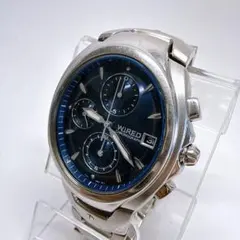 SEIKO WIRED 7T92-0DH0 2004年製 クロノグラフ ブルー - メルカリ