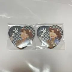 忍たま ナンジャタウン ハート缶バッジ 山田利吉