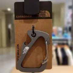 韓国限定✨ノースフェイス カラビナ グレー　新品 大