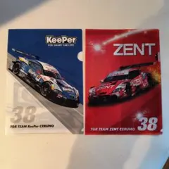 SUPER GT クリアファイル 2枚セット CERUMOのサムネイル
