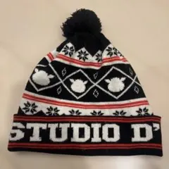 STUDIO D'ARTISAN ニット帽 ポンポン付き