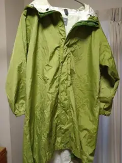 モンベル　レインコート　140 グリーン