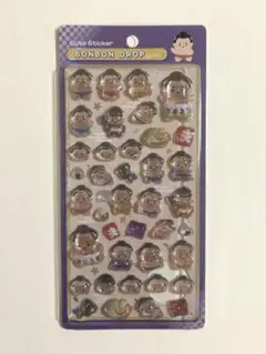 ボンボンドロップシール 和柄　お相撲さん