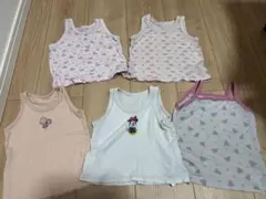 女の子ミニー肌着　80サイズ　綿100%