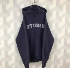 【希少】オールドステューシー メンズL相当 スウェットパーカー stussy