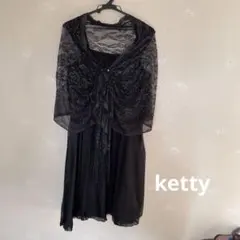 ketty 黒 パーティードレス 3