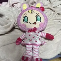 メゾピアノ いちごの被り物ぬいぐるみ