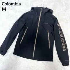 【美品】コロンビア デクルーズサミットハンティングパターンドジャケット M 黒