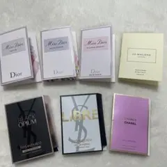 香水　サンプル　ミニサイズ　まとめ売り　サンプル　CHANEL DIOR ysl