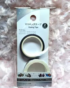 Disney 100 マスキングテープ 2個セット 新品未使用品ꪔ̤̮
