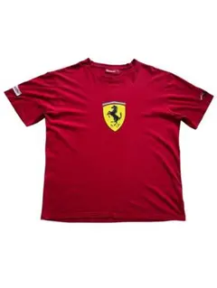 Ferrari スクーデリア レーシング Tシャツ レッド M/XLサイズ