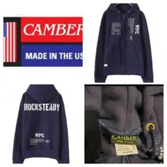 新品　CAMBER NAVY パーカー XL
