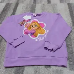 ラプンツェル スパンコール 　新品トレーナー　120cm