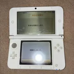 닌텐도 3DSLL 화이트가 초기화되었습니다.작동이 확인되지 않아 정크로 처리되었습니다.