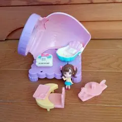 ここたま　ミニハウスと家具＆リボンちゃん