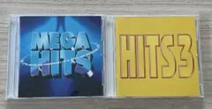 洋楽CD 2枚セット MEGA HITS / HITS 3 オムニバス 90年代