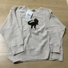 新品未使用　タグ付き　SKAPE 恐竜刺繍 トレーナー 130cm