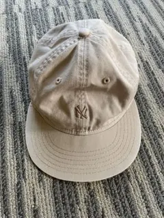 New Era 9TWENTY NY ヤンキース キャップ ベージュ