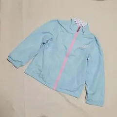 水色ハート　ジャケット 90cm　ブルゾン　上着