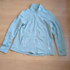 ADIDAS ライトブルー ストライプ ジャケット