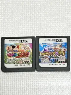 【ニンテンドーDS】人気クレヨンしんちゃんソフト2本 ソフトのみ