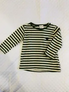 ミキハウス　ピクニックのロングTシャツ　80