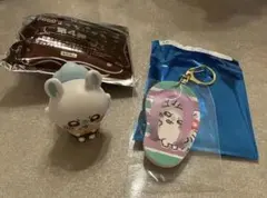 【ちいかわ】ビーチサンダルキーホルダー・ココス第4弾　ソフビ人形　モモンガセット