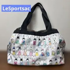 LeSportsac レスポートサック トートバッグ うさぎ柄　マルチカラー