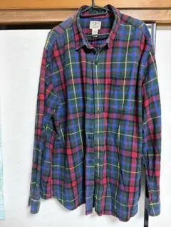 L.L.Bean 長袖シャツ チェック柄 XXL