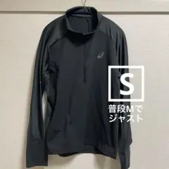 新品アシックス★PRO-FITウインドブロックハーフジップ2011C895