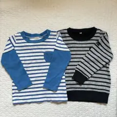 100センチ ORIGINAL WORKS 長袖トレーナー 2点セット