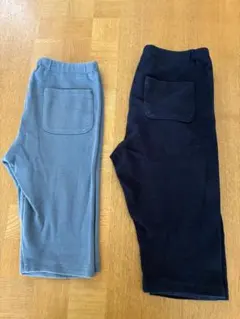 無印良品　レギンス 5分丈　120 110 セット売り