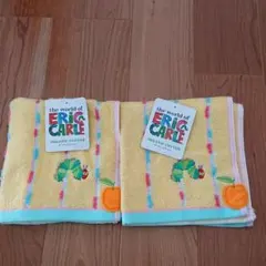 【新品】エリックカール はらぺこあおむし ハンドタオル
