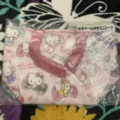 HELLO KITTY 50周年記念 チャーム付きミニトート
