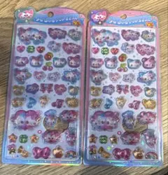 まじかるみゅーちゃん　うるちゅるポップシール　2枚セット