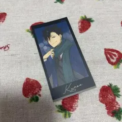 ハイキュー コスモワールド ダイカットステッカー 黒尾鉄朗