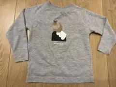 【美品】mont-bell 長袖カットソー 100cm グレー