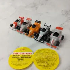 【5台セット】DyDo マクラーレン シリーズ プルバックカー F1 ミニカー