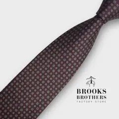 ◆ヴィンテージ◆細め◆BROOKS BROTHERS 高級ネクタイ mn366