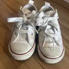 即配 ALL STAR ホワイト ベビーシューズ