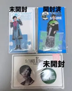 SnowMan 阿部亮平 アクリルスタンド バッジセット