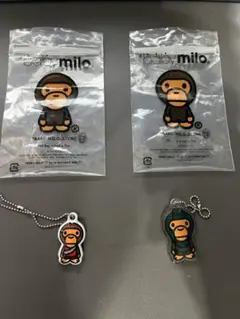 BAPE Milo アクリルキーホルダー 11個セット A BATHING APE｜BABY MILO KEYCHAIN | Rakuten Fashion(楽天