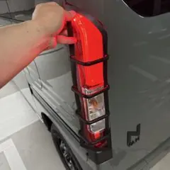 NVAN 給油口カバー　テールランプガード NVAN 給油口カバー テールランプガード Gas Cap Fuel Lid