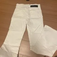 JEANASIS ホワイト ブーツカットデニム S JS050694AA