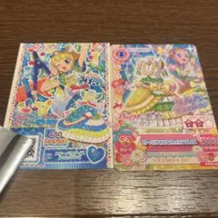 映画　アイカツ！✕プリパラ　入場者プレゼント　ひなき＆みれぃ　アイカツプリパラ