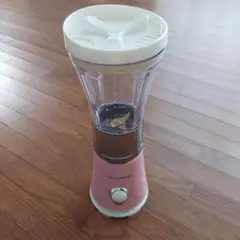 【ジャンク品】　インテリア雑貨として♪　récolte ピンク ミキサー
