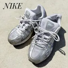 ナイキ P-6000 BV1021-106 ホワイト シルバー 白 銀 27cm