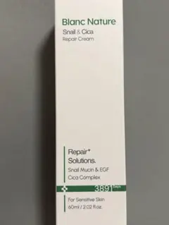 Blanc Nature Snail & Cica Repair Cream - メルカリ