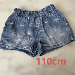 babyGAP デニム　ショーパン　ミニーちゃん　110cm